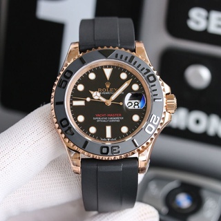 นาฬิกาข้อมือควอตซ์แฟชั่น สายซิลิโคน เรืองแสง กันน้ํา หรูหรา สไตล์นักธุรกิจ สําหรับสุภาพบุรุษ