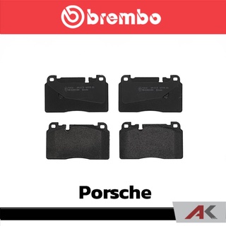 ผ้าเบรกหน้า/หลัง Brembo โลว์-เมทัลลิก สำหรับ Porsche Macan 95B 2.0 2015- รหัสสินค้า P85 123B ผ้าเบรคเบรมโบ้
