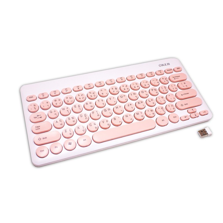 oker-wireless-keyboard-mini-k2620-ไร้สาย