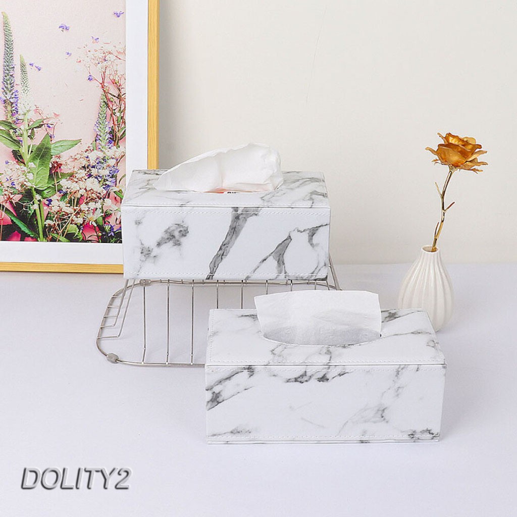 dolity2-กล่องทิชชู่ลายหินอ่อน