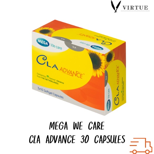 Mega We Care CLA Advance 30 Capsules เมก้าวีแคร์ ซี แอล เอ แอดวานซ์ 30 ...