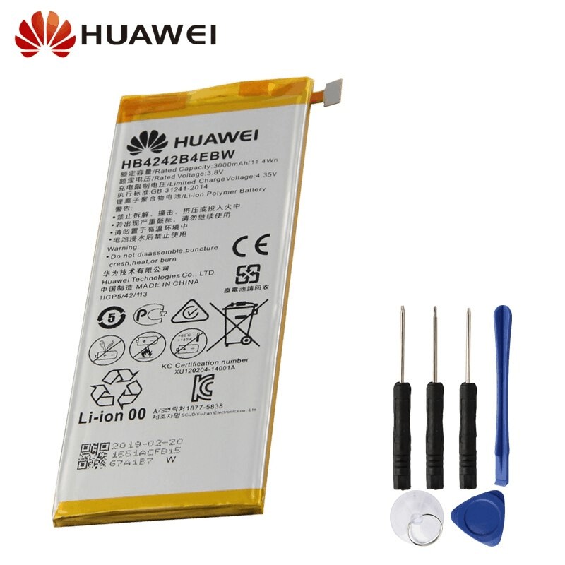 HB4242B4EBW Li-ion Polymer Battery For Huawei Honor 6 / Honor 4X - Foto 4
