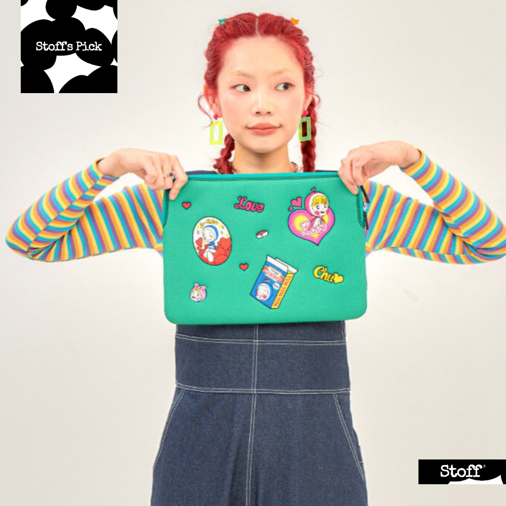 [Stoff's Pick from Korea] SOOPEN x YUMI'S CELL Goods Laptop Pouch