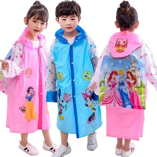 🎈พร้อมส่ง🎈เสื้อกันฝนเด็ก เสื้อกันฝนชั้นอนุบาล เสื้อปอนโชเด็กกลางแจ้ง เสื้อกันฝนพร้อมที่นั่งกระเป๋า เสื้อกันฝนเด็กผู้หญิง