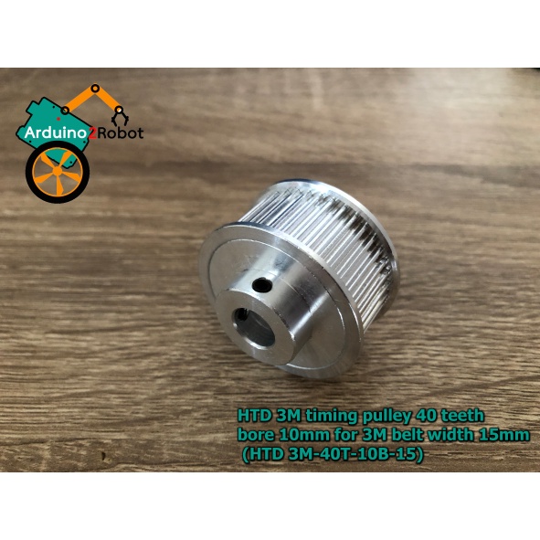 htd-3m-timing-pulley-40-teeth-bore-10mm-สำหรับสายพาน-3m-belt-width-15mm-htd-3m-40t-10b-15