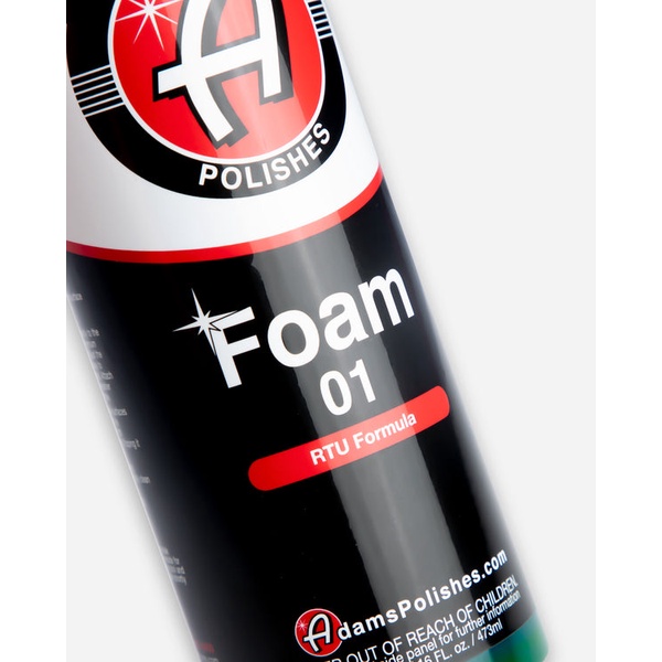 adams-foam-01-16-oz-473-ml-ผลิตภัณฑ์แชมพู-สำหรับล้างทำความสะอาดรถ-พร้อมใช้งาน-โดยไม่ต้องผสมน้ำ-ขนาด-16-oz-473-ml