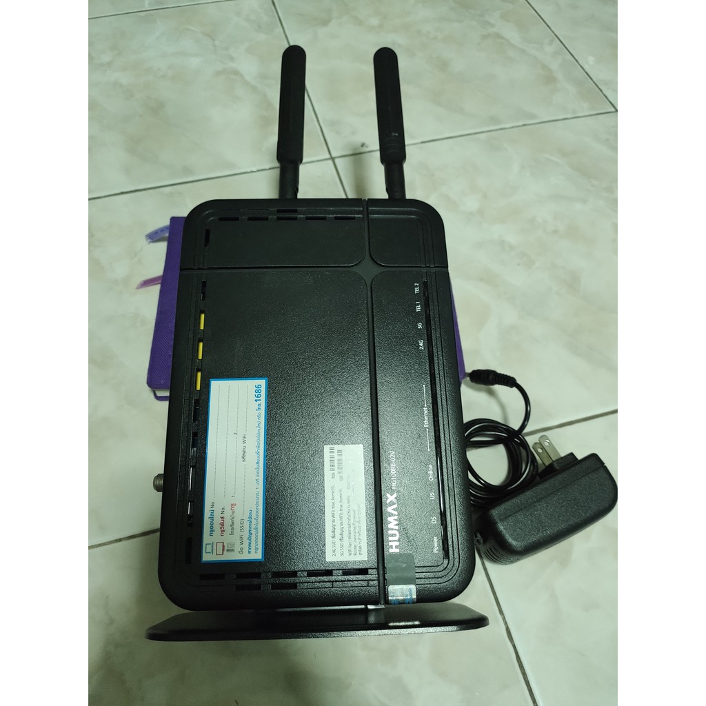 มือสอง wifi router 2.4G และ 5G, humax hg100re02v Shopee Thailand