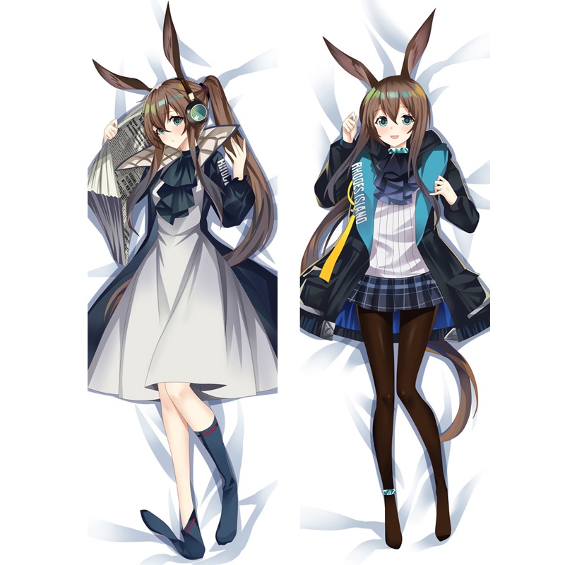 ปลอกหมอน-พิมพ์ลายอนิเมะ-game-arknights-amiya-dakimakura-เซ็กซี่-สําหรับตกแต่งบ้าน