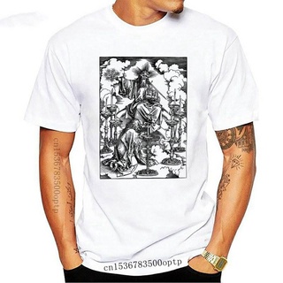 [S-5XL]เสื้อยืด พิมพ์ลายดาบฟลามิง Albrecht Durer สไตล์วินเทจ พรีเมี่ยม สําหรับผู้ชาย 835079