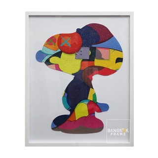 Bangkokframe-กรอบใส่ Kaws Jigsaw Puzzle ขนาด 54x70cm กรอบเปล่า(ไม่รวมจิ๊กซอว์)