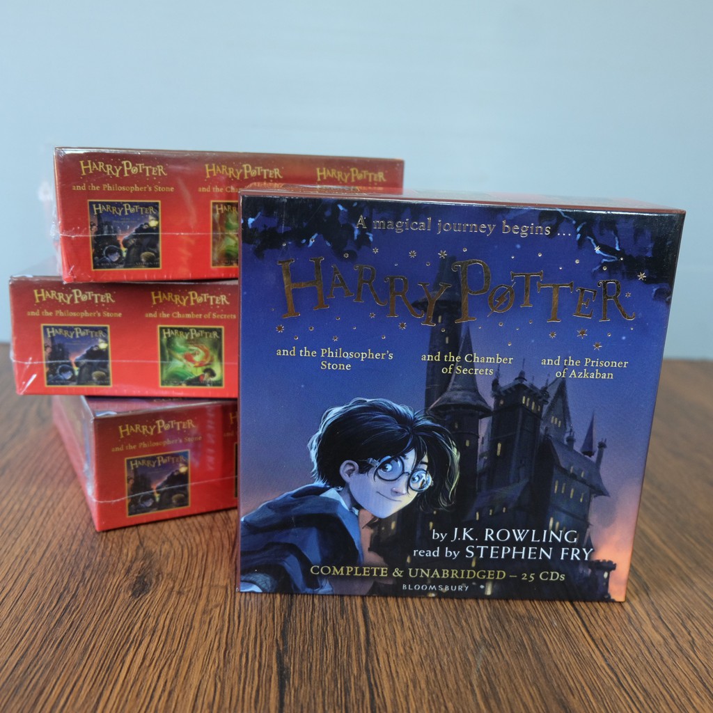 Harry Potter Books 13 Audio Collection 25 CDs (Audio) Shopee Thailand
