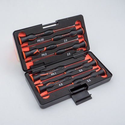 FORCE (ฟอร์ซ) 2087A ชุดไขควง หัวแฉก หัวแบน 8 PCS (F131-2087) | Shopee ...