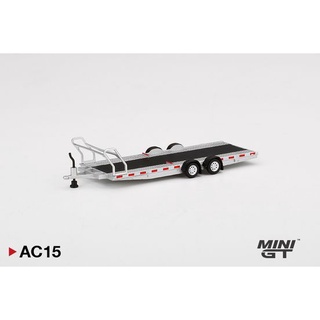 MiniGT No. AC15 Car Hauler Trailer Type A Silver