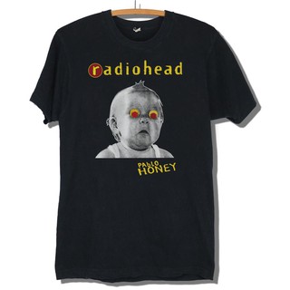 เสื้อยืดผู้ เสื้อยืดลำลองพิมพ์ลาย radiohead Pablo Honey Repro สำหรับผู้ชาย S-5XL