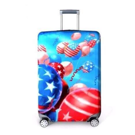 chu-luggage-ผ้าคลุมกระเป๋าเดินทาง-รุ่น028-สีน้ำเงินแดง
