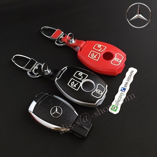 กรอบ-เคส ใส่กุญแจรีโมทรถยนต์ รุ่นเรืองแสง Mercedes Benz Smart Key