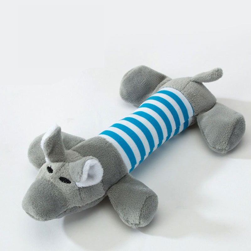 ภาพสินค้าHappy PETs ตุ๊กตาหมู เป็ด ช้าง ตัวยาววววว บีบ/กัด มีเสียง ของเล่นสุนัข ของเล่นหมา จากร้าน happypets2020 บน Shopee ภาพที่ 8