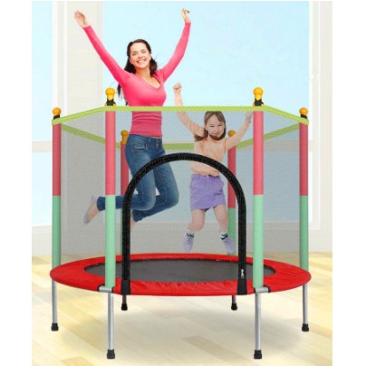 แทรมโพลีน-c0075-แทมโพลีน-ของเล่นเด็ก-แทรมโพลีน-กระโดด-สปริงบอร์ดออกกำลัง-trampoline-jump-แทรมโพลีนเด็ก