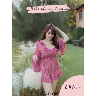 ภาพขนาดย่อของสินค้าBOHO BLOOMS JUMPSUIT