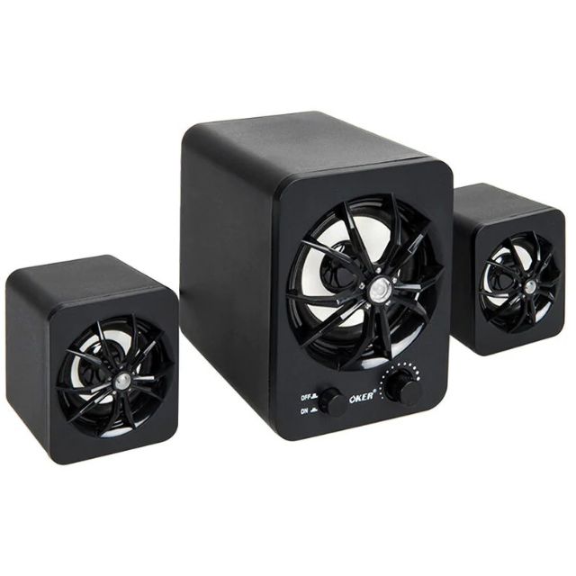 oker-ลําโพง-usb-ไฟ7สร-mini-desktop-speaker-micro-2-1-650w
