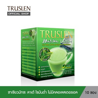 ภาพขนาดย่อของภาพหน้าปกสินค้าTRUSLEN MATCHA LATTE 160G 10 PC จากร้าน vistra_officialshop บน Shopee ภาพที่ 2