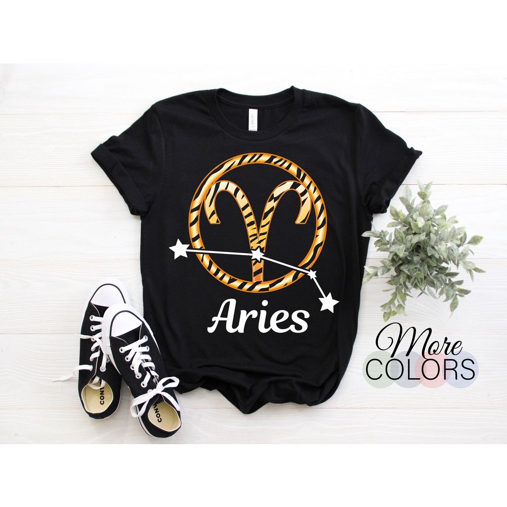 เสื้อยืดสีขาวเสื้อยืด-พิมพ์ลาย-aries-horoscope-zodiac-astrological-sign-born-on-march-21-april-19-สําหรับผู้ชายs-4xl