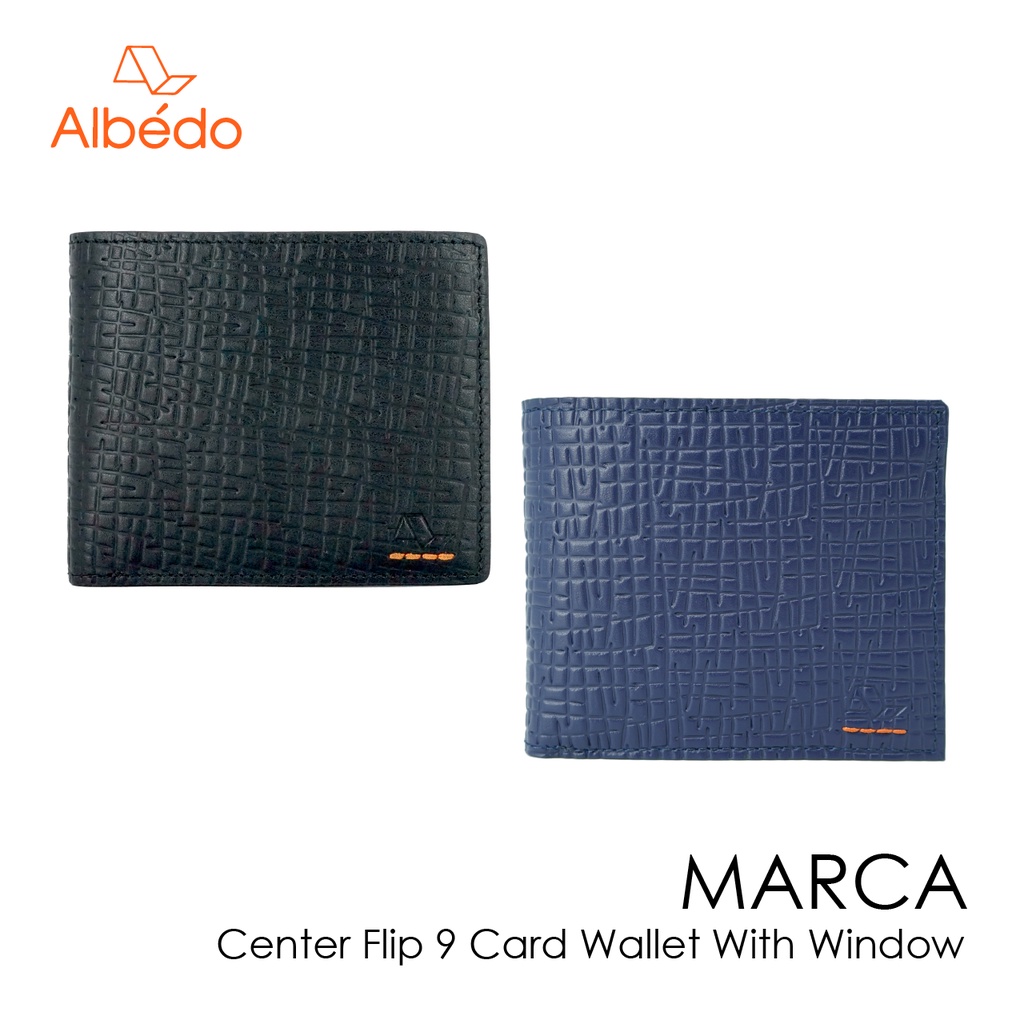 albedo-marca-center-flip-9-card-wallet-with-window-กระเป๋าสตางค์-กระเป๋าใส่บัตร-รุ่น-marca-mc00755-mc00799
