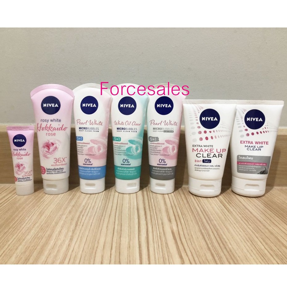 รูปภาพสินค้าแรกของNivea นีเวีย โฟมล้างหน้า 20 กรัม / 50 กรัม / 100 กรัม