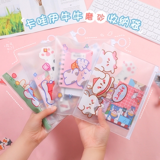 สินค้า กระเป๋าเครื่องเขียน Pvc ติดซิปลายการ์ตูน