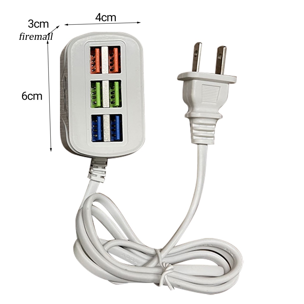 fm-ซ็อกเก็ตขยายพาวเวอร์ซัพพลาย-usb-6-พอร์ต-สําหรับสํานักงาน