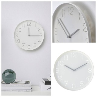 นาฬิกาแขวนผนัง นาฬิกาสีขาว นาฬิกาติดผนัง นาฬิกาแต่งบ้าน นาฬิกาแต่งห้องสวยๆ