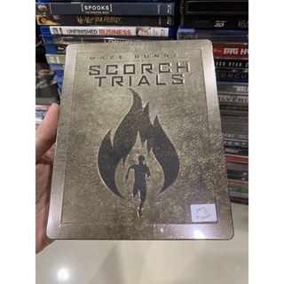 มือ 1 Blu-ray Steelbook แท้ เรื่อง : The Maze Runner Scorch Trials