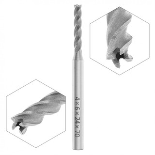 4 Flute HSS & อลูมิเนียม End Mill สำหรับ CNC แม่พิมพ์ processing