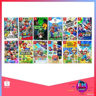 เกม mario for nintendo switch ทุกภาค พร้อมส่งคะ