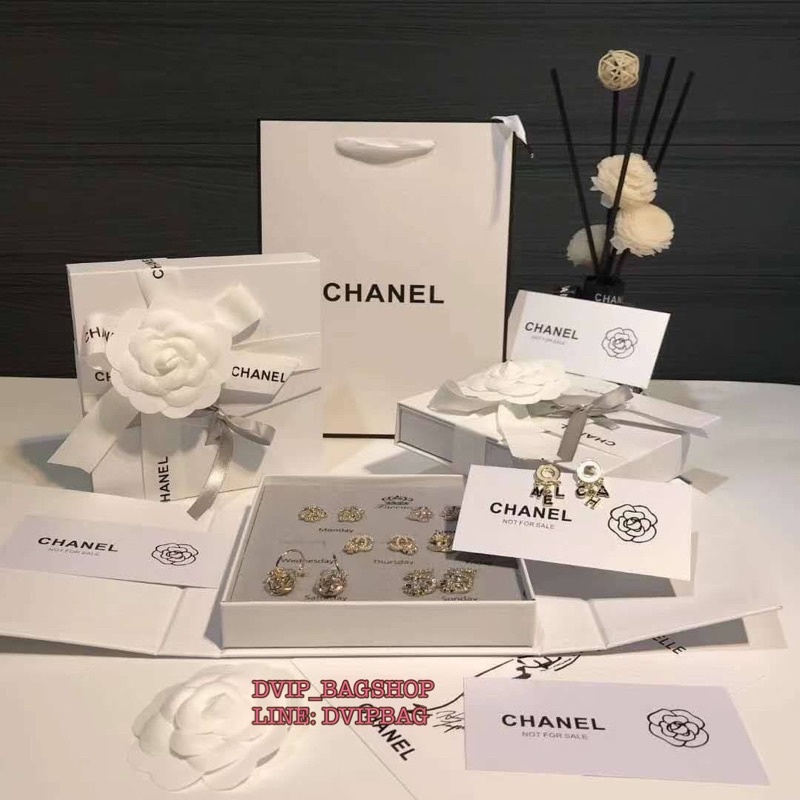 จาก-vip-chanel-dutyfree-chanel-7days-earring-vip-gift-แท้