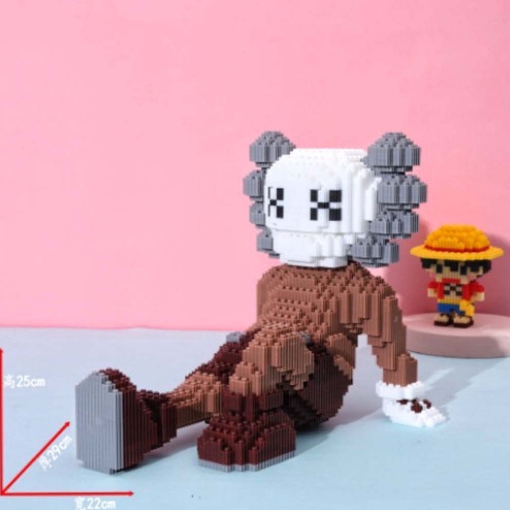 เลโก้เลโก้-lego-kaws-มาใหม่ล่าสุดมีให้เลือกสะสมมีถึง7เเบบ-สินค้าพร้อมจัดส่ง