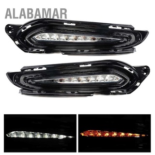 Alabamar ไฟเดย์ไลท์ Led Drl 12V 2 สี สําหรับ Honda Vezel Hrv 14‐18( )