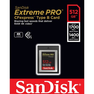 ภาพขนาดย่อของภาพหน้าปกสินค้าSandisk CFexpress Type B Extreme PRO Card จากร้าน neodigital บน Shopee ภาพที่ 6