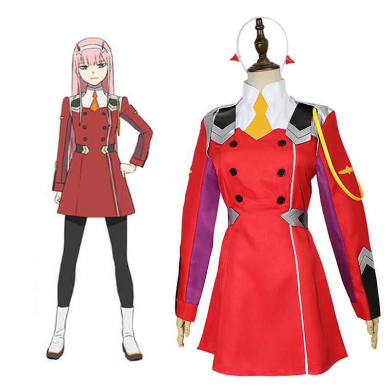 ชุดคอสเพลย์ Zero Two จาก The FranXX สไตล์ HALLOWEEN ที่สมบูรณ์แบบ ...