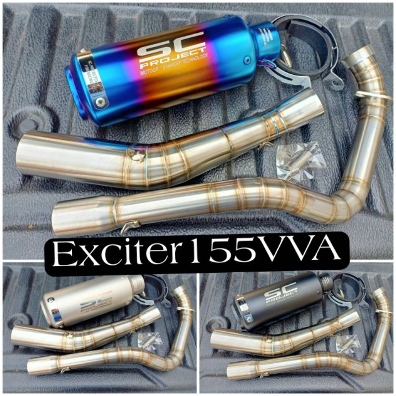 ชุดท่อ-exciter-vva155-ปลายท่อเอสซียาว-9-5นิ้ว