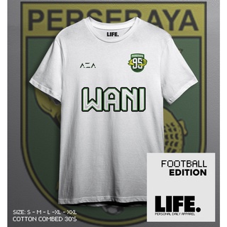 Special Edition T-Shirt PERSEBAYA WANI 95 Years - BONEK Made Have! Surabaya unisex Combed  Material - DTF Pr FIFA