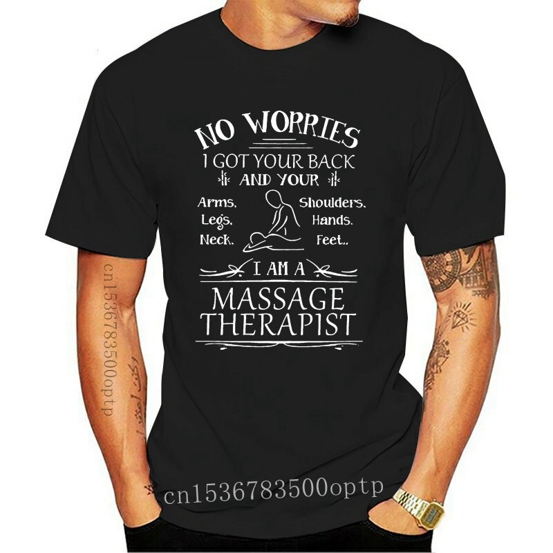 hot-tshirts-ขายดี-เสื้อยืดลําลอง-แขนสั้น-พิมพ์ลาย-no-worries-i-got-your-back-i-am-a-massage-therapist-opfkle20iidjgi80