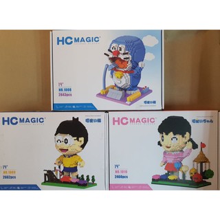 ตัวต่อนาโน HC MAGIC 1008 -1010 ชุดโดราเอมอน โนบิตะ ชิซูกะ