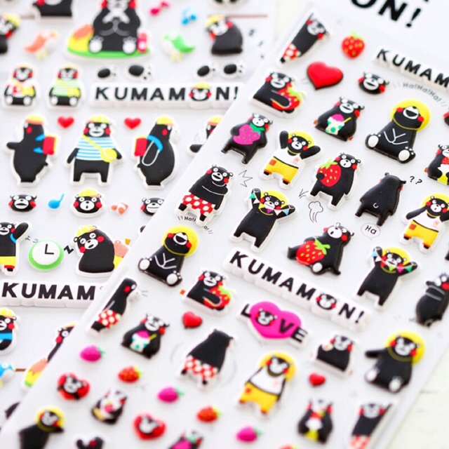 kumamon-puffy-sticker