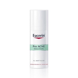 Eucerin Pro Acne  A.I. Matt Fluid 50ml.​ ลดสิว​ ลดรอยสิว exp: 2025