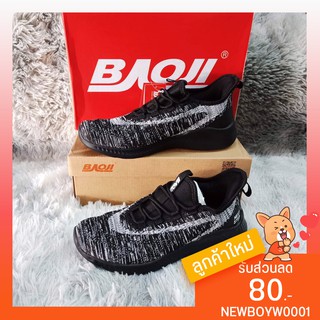 [ลิขสิทธิ์แท้]SALE🔥รองเท้าผ้าใบ BAOJI รหัส BJW593 บาโอจิ