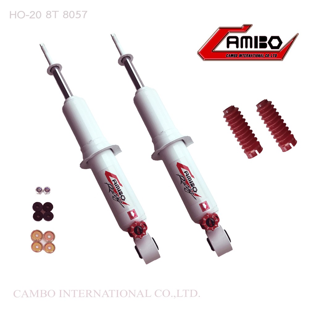 camboโช๊คอัพน้ำมันคู่หน้าmazdabt50proตัวเตี้ย2014-2018แกน20มม-ho208t8057