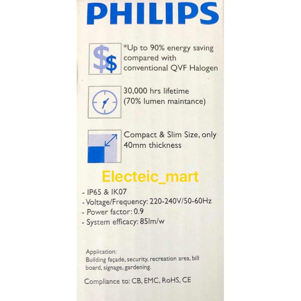 โคมไฟ-philips-floodlight-led-essential-smartbright-อเนกประสงค์-bvp161-50w-รุ่นคุณภาพสูง