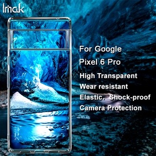 Original Imak Casing Google Pixel 6 Pro Transparent Soft TPU Back Case Pixel6 Clear Silicone Shockproof Cover