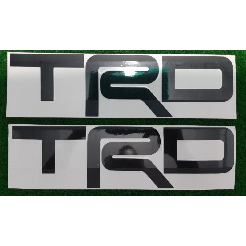 สติ๊กเกอร์-trd-ติดท้ายกระบะ-งานตัด-พร้อมส่งจร้า